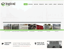 Tablet Screenshot of logicalfencing.com
